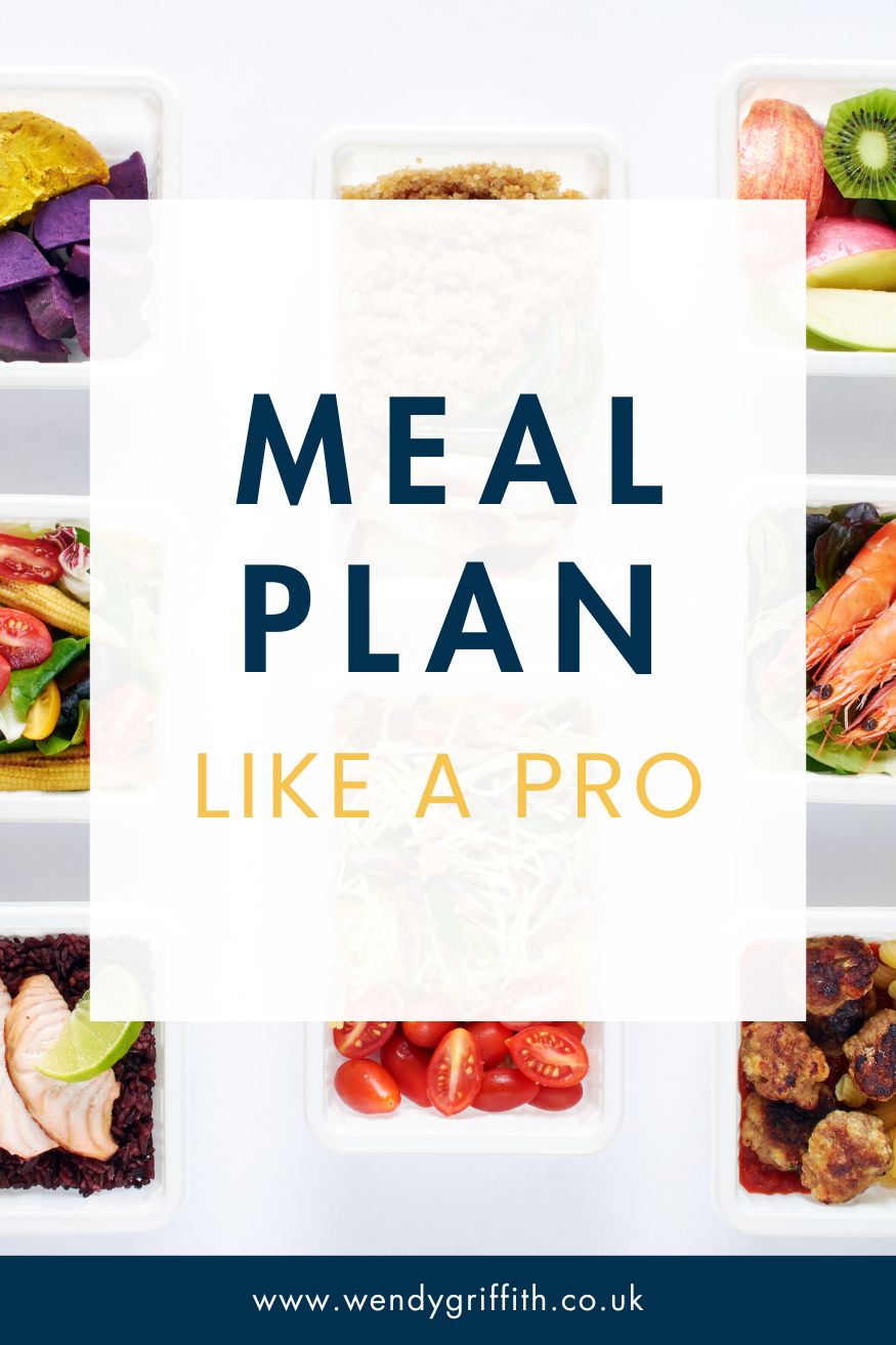 Meal plan like a pro pin image