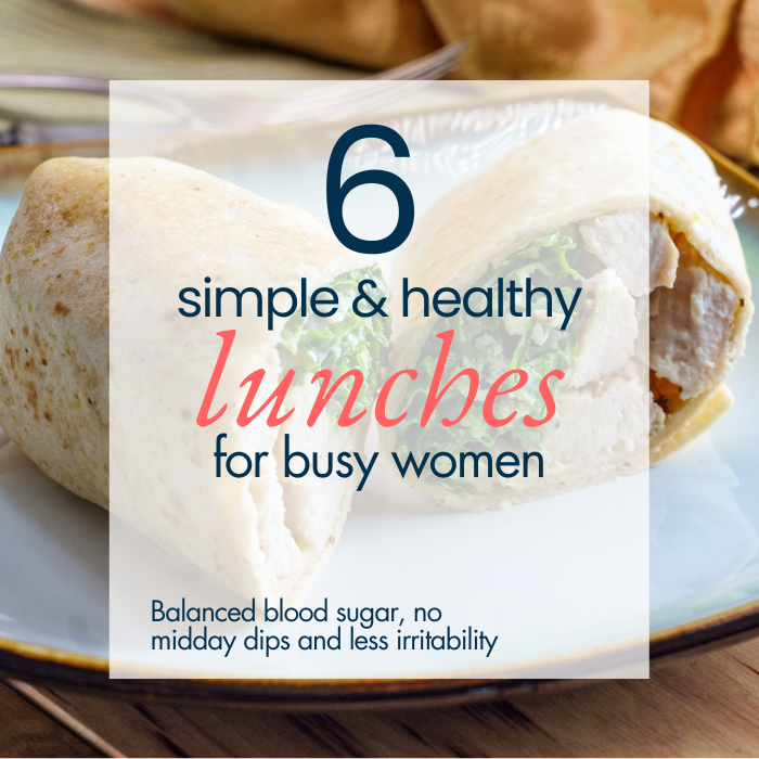 Six simple lunches for busy mums