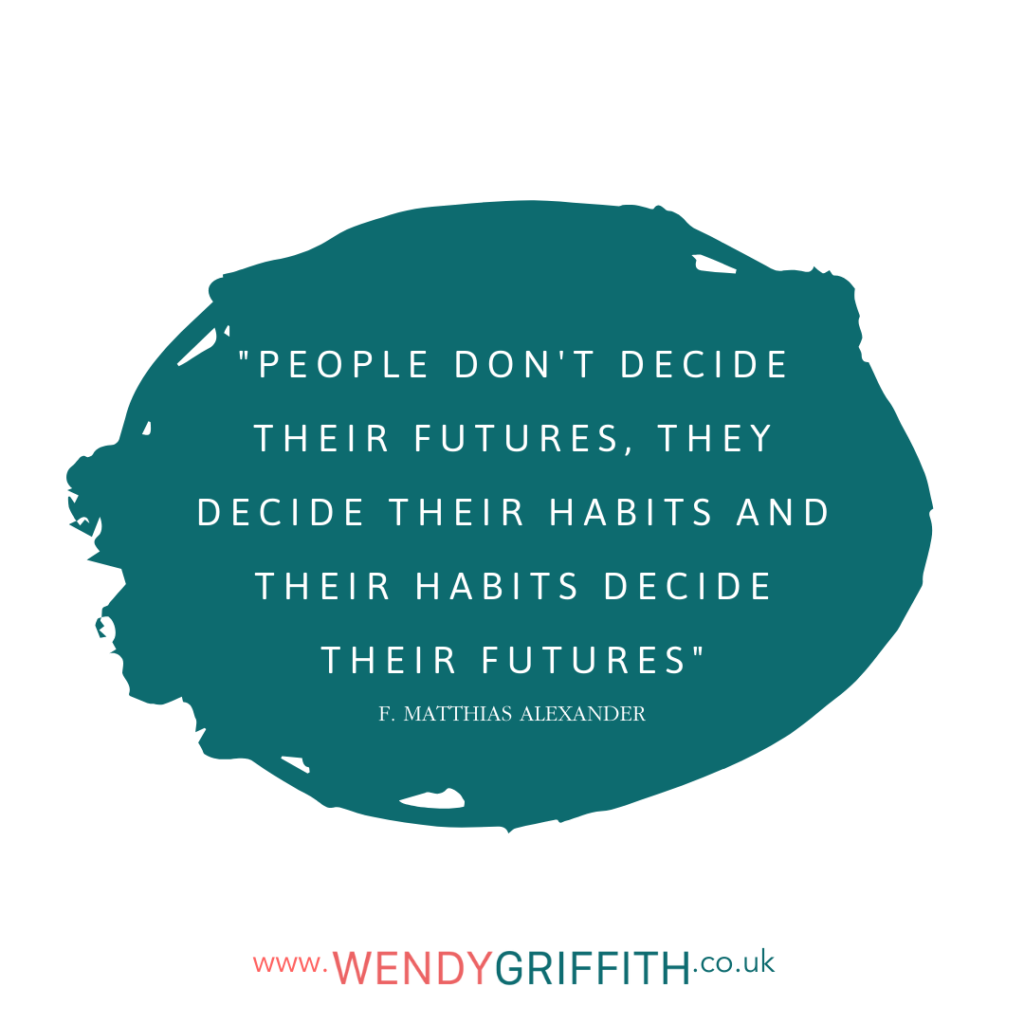 Your habits decide your future - productiviy quote