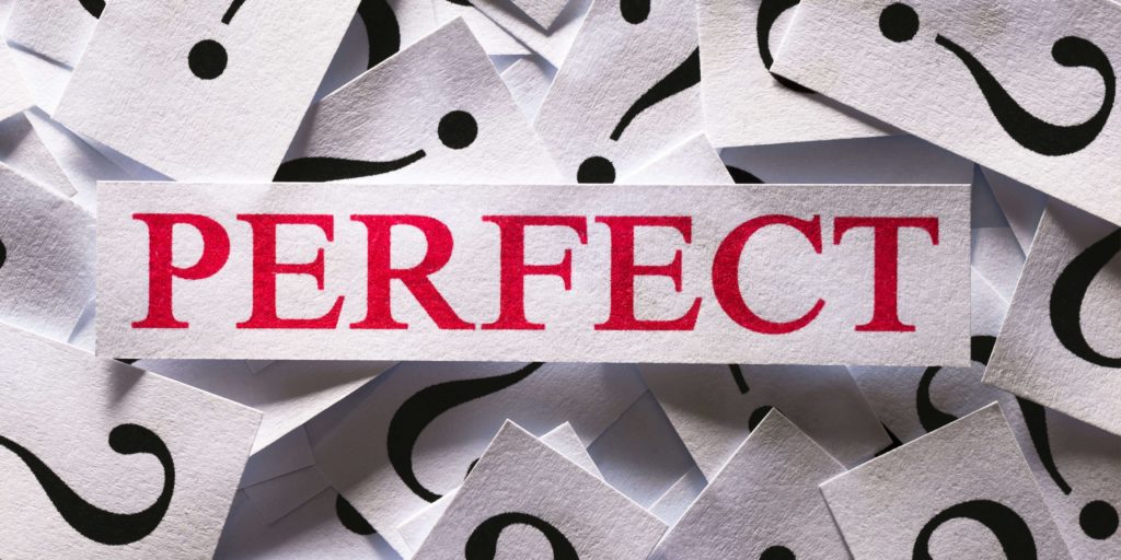 Stop burnout by being done with perfection.