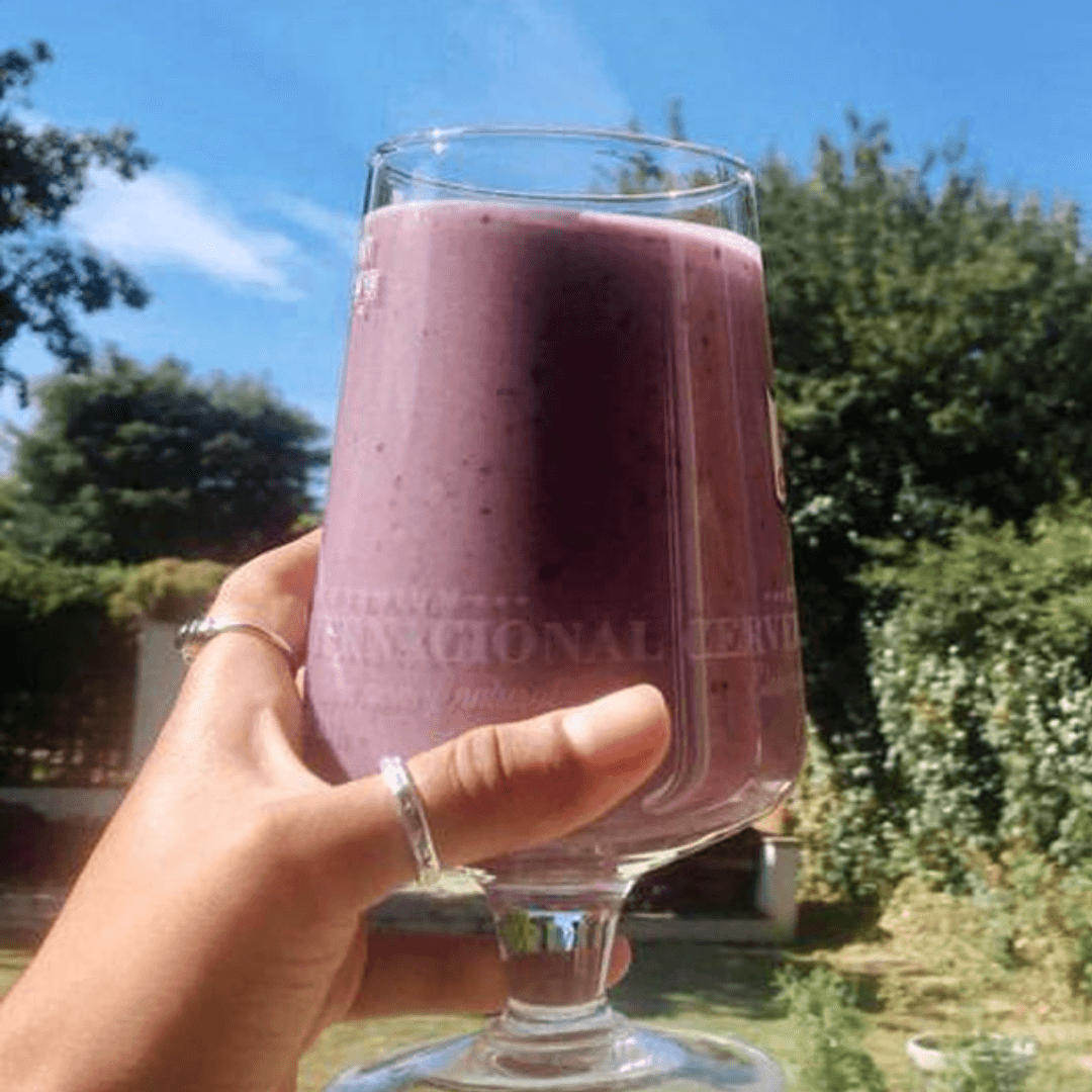 Purple Peter Eater smoothie - simple breakfast ideas for busy mums